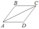 Ромб $ABCD$ с диагональю $AC$